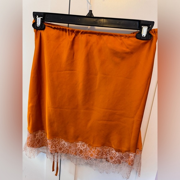 Free People Satin Mini Skirt - Picture 5 of 6